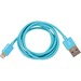 I/OMagic Lightning/USB Data Transfer Cable - 4 ft Lightning/USB Data Transfer Cable - First End: USB - Second End: 8-pin Lightning - MFI - Blue