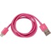 I/OMagic Lightning/USB Data Transfer Cable - 4 ft Lightning/USB Data Transfer Cable - First End: USB - Second End: 8-pin Lightning - MFI - Red