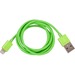 I/OMagic Lightning/USB Data Transfer Cable - 4 ft Lightning/USB Data Transfer Cable - First End: USB - Second End: 8-pin Lightning - MFI - Green