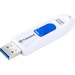 Transcend 128GB JetFlash 790 USB 3.0 Flash Drive - 128 GB - USB 3.0 - White - Lifetime Warranty