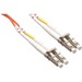 Axiom LC/LC Multimode Duplex OM1 62.5/125 Fiber Optic Cable 6m - Fiber Optic for Network Device - 19.69 ft - 2 x LC Male Network - 2 x LC Male Network - Orange