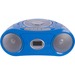 Hamilton Buhl Bluetooth, CD, Cassette, FM Boombox - 1 x Disc - 4 W Integrated - CD-DA - Auxiliary Input