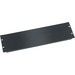 Middle Atlantic RSH Face Plate, 4 RU, Textured - Aluminum - Black Powder Coat - 4U Rack Height - 7" Height x 19" Width x 0.5" Depth