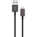Moshi USB Cable with Micro USB Cable (1-meter) - 3.30 ft Micro-USB/USB Data Transfer Cable for Smartphone, Tablet, Digital Video Camera, Speaker, Recorder, Digital Camera - First End: 1 x USB Type A - Male - Second End: 1 x Micro USB Type B - Male - Shiel