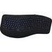 Adesso Color Illuminated Ergonomic Keyboard - Cable Connectivity - USB Interface - 105 Key Media Player, Internet, Multimedia, Play/Pause, Stop, Previous Track, Next Track, Volume Down, Volume Up, Mute, Home Page, ... Hot Key(s) - English (US) - Computer 