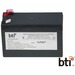 BTI Replacement Battery RBC17 for APC - UPS Battery - Lead Acid - Compatible with APC UPS BE850G2 BE650G1 BR700G BX850M BE850M2 BE650G1-LM BK650EI BE650G1-CN