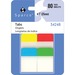 Sparco 1" Durable Tabs - Write-on Tab(s) - 1" Tab Height - Assorted Tab(s) - 80 / Pack