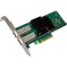 Intel® Ethernet Converged Network Adapter X710-DA2 - PCI Express 3.0 x8 - 2 Port(s) - Twinaxial - Retail