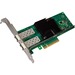 Intel® Ethernet Converged Network Adapter X710-DA2 - PCI Express 3.0 x8 - 2 Port(s) - Twinaxial - Bulk