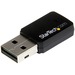 StarTech.com USB 2.0 AC600 Mini Dual Band Wireless-AC Network Adapter - 1T1R 802.11ac WiFi Adapter - Add dual-band Wireless-AC connectivity to a desktop or laptop computer through USB 2.0 - USB 2.0 AC600 Mini Dual Band Wireless-AC Network Adapter - 1T1R 8
