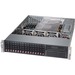 Supermicro SuperChassis 213AC-R920LPB (Black) - Rack-mountable - Black - 2U - 16 x Bay - 3 x 3.15" x Fan(s) Installed - 920 W - Power Supply Installed - ATX, EATX Motherboard Supported - 16 x External 2.5" Bay - 7x Slot(s)