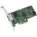 Lenovo ThinkServer I350-T2 PCIe 1 Gb 2-Port Base-T Ethernet Adapter by Intel - PCI Express - 2 Port(s) - 2 - Twisted Pair - 10GBase-T - Plug-in Card