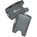 SKILCRAFT Dual Sided ID Holder - Vertical, Horizontal - Plastic - 24 / Box - Clear, Black