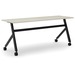 HON Multipurpose Table - Fixed Base - Laminated, Light Gray Top - 72" Table Top Width x 24" Table Top Depth x 1" Table Top Thickness - 29.5" Height - Steel - 1 Each