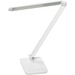 Safco Vamp LED Flexible Light - 16.75" (425.45 mm) Height x 5" (127 mm) Width - LED Bulb - Dimmable, Flexible Neck, USB Charging, Adjustable Brightness - 550 lm Lumens - ABS Plastic, Aluminum - Desk Mountable - White - for Desk, Table