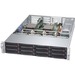 Supermicro SuperChassis 826BAC4-R920WB - Rack-mountable - Black - 2U - 12 x Bay - 3 x 3.15" x Fan(s) Installed - 1 x 920 W - Power Supply Installed - ATX, EATX Motherboard Supported - 8 x Fan(s) Supported - 12 x External 3.5" Bay - 7x Slot(s)