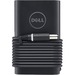 Dell Slim Power Adapter - 65 Watt - 1 Pack - 65 W - 120 V AC, 230 V AC Input - 19.5 V DC/3.34 A Output