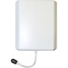 SureCall Full Band Panel Antenna - 698 MHz to 960 MHz, 1700 MHz to 2700 MHz - 10 dB - Wireless Data Network, Cellular Network - White - Wall/Ceiling - Directional - N-Type Connector