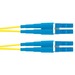 Panduit Fiber Optic Duplex Patch Network Cable - 6.50 ft Fiber Optic Network Cable for Network Device - First End: 2 x LC Network - Male - Second End: 2 x LC Network - Male - Patch Cable - Yellow