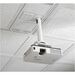 Chief 1' x 2' Above Suspended Ceiling Storage Box with Column Drop - For Projectors - White - 100 lb Load Capacity