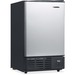 Lorell 19-Liter Stainless Steel Ice Maker - 19 L Per Day - Stainless Steel - Stainless Steel