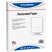 PrintWorks Professional Pre-Perforated Paper for Invoices, Statements, Gift Certificates & More - Letter - 8 1/2" x 11" - 24 lb Basis Weight - 500 / Ream - Perforated