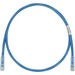 Panduit Cat.6 Patch Network Cable - 8 ft Category 6 Network Cable for Network Device - First End: 1 x RJ-45 Network - Male - Second End: 1 x RJ-45 Network - Male - Patch Cable - Blue