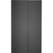 Panduit S22SPSE Side Panel - Black - 42U Rack Height - 1 - 77.4" Height x 43.9" Width x 48" Depth