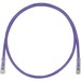 Panduit Cat.6 Patch Network Cable - 10 ft Category 6 Network Cable for Network Device - First End: 1 x RJ-45 Network - Male - Second End: 1 x RJ-45 Network - Male - Patch Cable - Violet