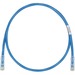 Panduit Cat.6 Patch Network Cable - 9.84 ft Category 6 Network Cable for Network Device - First End: 1 x RJ-45 Network - Male - Second End: 1 x RJ-45 Network - Male - Patch Cable - Blue