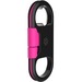 Kanex GOBUDDY+ ChargeSync Cable + Bottle Opener - 8.25" USB Data Transfer Cable for Smartphone, Tablet, MP3 Player, Digital Camera - First End: 1 x 4-pin USB Type A - Male - Second End: 1 x 5-pin Micro USB Type B - Male - Black, Pink