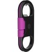 Kanex GOBUDDY+ ChargeSync Cable + Bottle Opener - 8.25" USB Data Transfer Cable for Smartphone, Tablet, MP3 Player, Digital Camera - First End: 1 x 4-pin USB Type A - Male - Second End: 1 x 5-pin Micro USB Type B - Male - Black, Purple