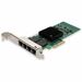AddOn IBM 49Y4240 Comparable 10/100/1000Mbs Quad Open RJ-45 Port 100m PCIe x4 Network Interface Card - 100% compatible and guaranteed to work