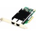 AddOn HP 656596-B21 Comparable 10Gbs Dual Open RJ-45 Port 100m PCIe x8 Network Interface Card - 100% compatible and guaranteed to work