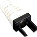 Black Box CAT6 EZ Boot - Black, 25-Pack - Cable Boot - Black - 25 Pack - 0.2" Diameter - Rubber - TAA Compliant