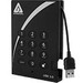 Apricorn Aegis Padlock 1 TB Solid State Drive - External - USB 3.0 - 160 MB/s Maximum Read Transfer Rate - 3 Year Warranty