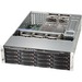 Supermicro SuperChassis 836BE1C-R1K03B (black) - Rack-mountable - Black - 3U - 16 x Bay - 1000 W - Power Supply Installed - EATX Motherboard Supported - 5 x Fan(s) Supported - 16 x External 3.5" Bay - 7x Slot(s)
