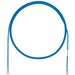 Panduit Cat.6 UTP Cable - 6" Category 6 Network Cable for Network Device - First End: 1 x RJ-45 Network - Male - Second End: 1 x RJ-45 Network - Male - Patch Cable - Blue
