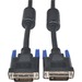 Eaton Tripp Lite Series DVI-I Dual Link Digital and Analog Monitor Cable (DVI-I M/M), 15 ft. (4.57 m) - 15 ft DVI A/V Cable for Audio/Video Device, Monitor, Projector - First End: 1 x DVI-I (Dual-Link) Digital Video - Male - Second End: 1 x DVI-I (Dual-Li