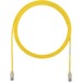 Panduit 7ft Cat.6 Yellow 28AWG - 7 ft Category 6 Network Cable for Network Device - First End: 1 x RJ-45 Network - Male - Second End: 1 x RJ-45 Network - Male - Patch Cable - 28 AWG - Yellow - 1