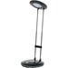 Vision Oberon LED Desk Lamp - 12.25" (311.15 mm) Height - 2.50 W LED Bulb - High Gloss - Adjustable Head - 220 lm Lumens - Silicone - Desk Mountable - Black