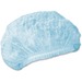 COVA-CAP Hair Cap - Contaminant, Fluid Protection - Nonwoven, Polypropylene - Blue - Latex-free, Lightweight, Fluid Resistant, Breathable, Elastic Headband - 250 / Pack