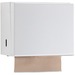 TORK Singlefold Hand Towel Dispenser - Singlefold Dispenser - 9.30" (236.22 mm) Height x 11.80" (299.72 mm) Width x 5.80" (147.32 mm) Depth - Metal, Enameled Steel - White - Long Lasting - 1 Each
