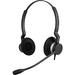 Jabra BIZ 2300 Headset - Stereo - USB Type A - Wired - Over-the-head - Binaural - Supra-aural - Noise Cancelling Microphone - Black