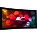 Elite Screens Lunette Series - 110-inch Diagonal 16:9, Sound Transparent Perforated Weave Curved Home Theater Fixed Frame Projector Screen, Curve110H-A1080P3"