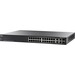 Cisco SG300-28MP Layer 3 Switch - 28 Ports - Manageable - Gigabit Ethernet - 10/100/1000Base-T, 1000Base-X - Refurbished - 3 Layer Supported - 2 SFP Slots - Twisted Pair - Lifetime Limited Warranty