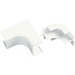 Panduit Pan-Way Power Rated Fittings - Corner Fitting - White - ABS Plastic