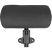 Lorell Ergomesh Executive Chair Headrest - Black - 1 Each