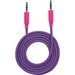 Manhattan 3.5mm Stereo Male to Male Braided Audio Cable, 1 m (3 ft), Pink/Purple - Mini-phone for Audio Device, Speaker, Cellular Phone, Smartphone, Tablet - 3 ft - 1 x Mini-phone Male Stereo Audio - 1 x Mini-phone Male Stereo Audio - Pink, Purple