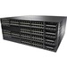 Cisco Catalyst 3650-48P Layer 3 Switch - 48 Ports - Manageable - 10/100/1000Base-T, 10GBase-X - 4 Layer Supported - 1U - Rack-mountable, Desktop